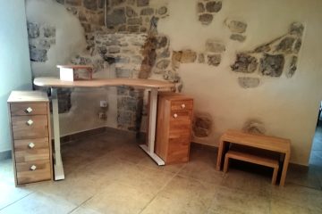 Ensemble bureau sur-mesure par Peggy Duval
