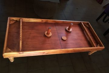 table jeu en bois