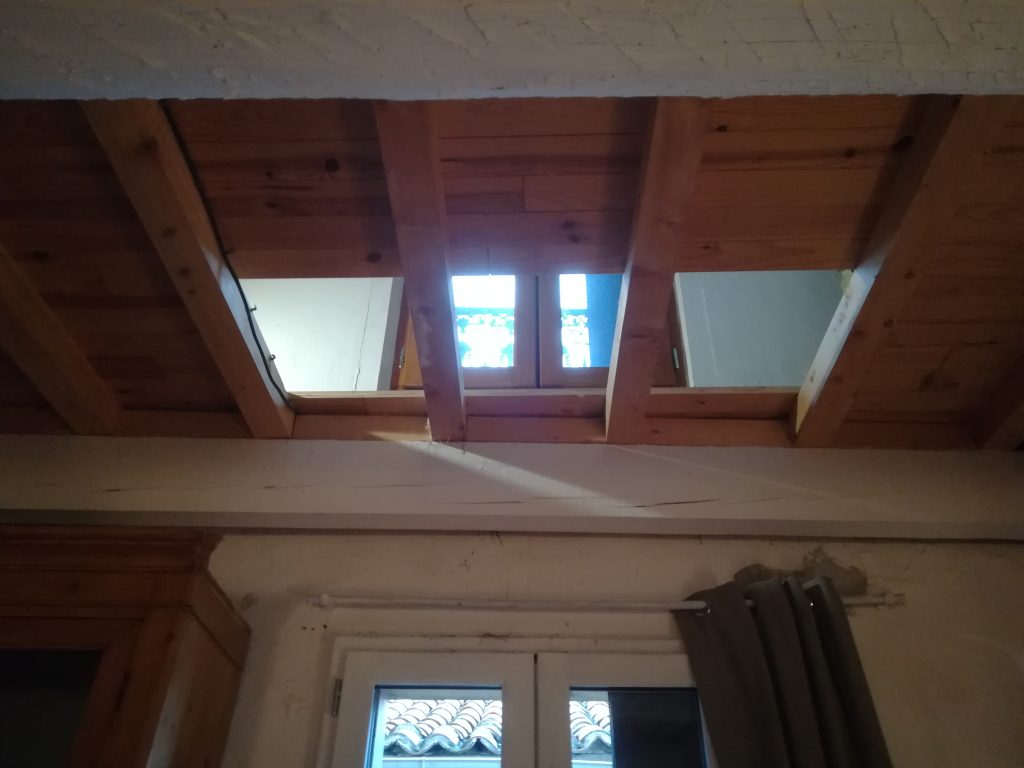 Ouverture plancher
