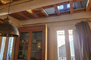 Création d’un puit de lumière, ouverture plancher