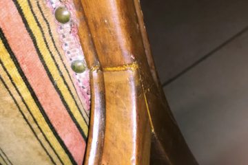 Restauration Fauteuil Voltaire après